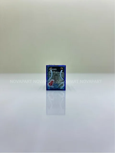 تصویر رله شیشه ای 8 پایه بوبین